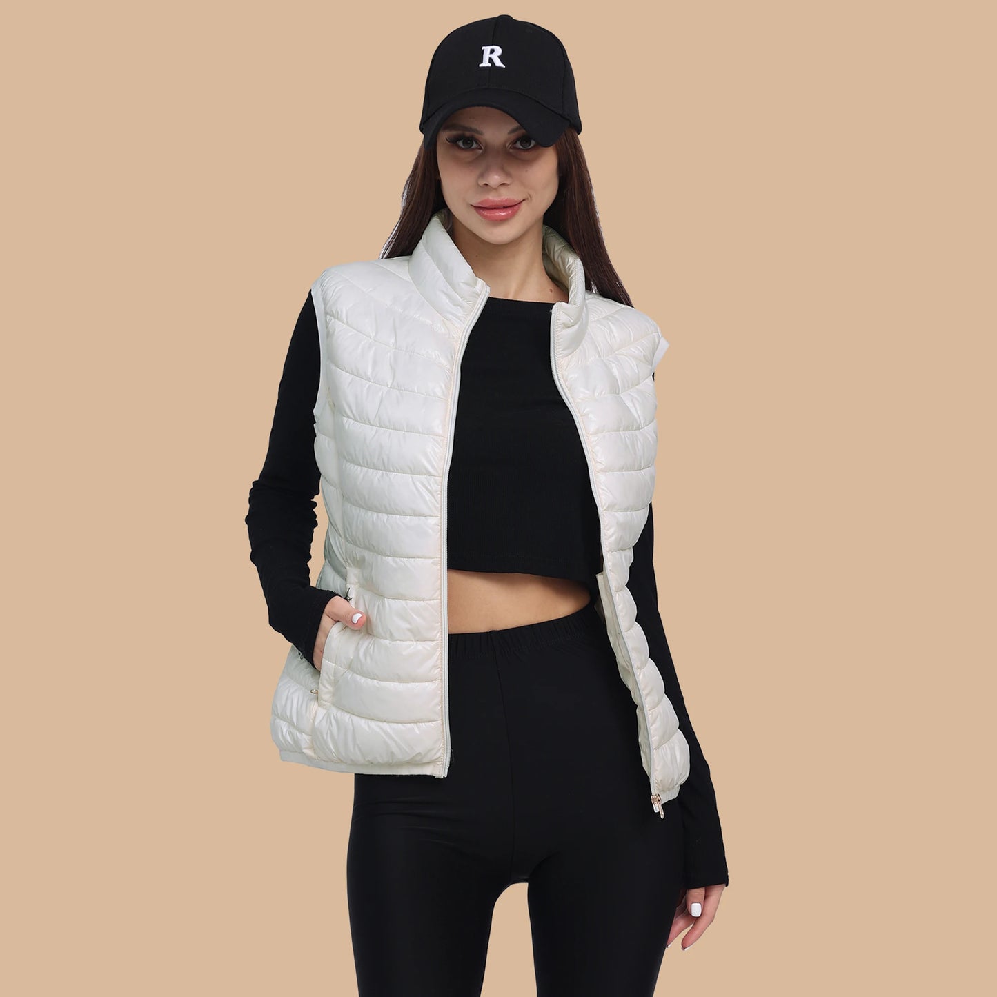 Colete Puffer Feminino Santelon - Leve, Impermeável e Acolchoado