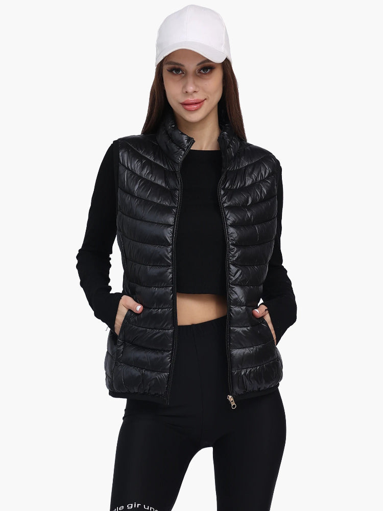 Colete Puffer Feminino Santelon - Leve, Impermeável e Acolchoado