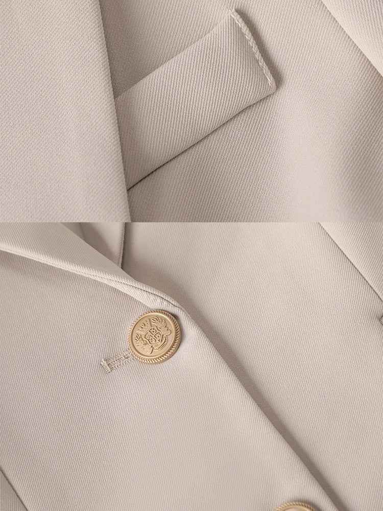 Blazer Longo Botões de Charme