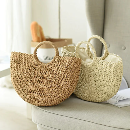 Mala BohoWave – Elegância Artesanal para o Verão