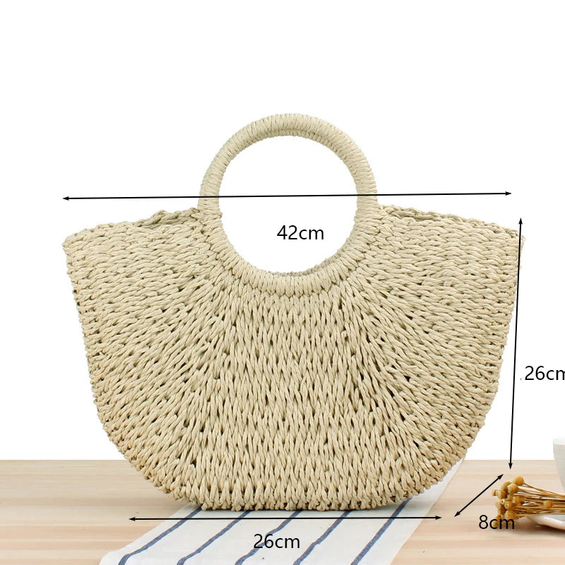 Mala BohoWave – Elegância Artesanal para o Verão