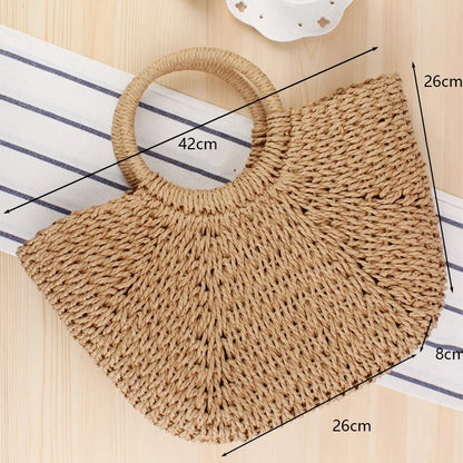 Mala BohoWave – Elegância Artesanal para o Verão