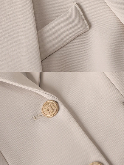 Blazer Longo Botões de Charme